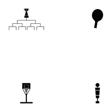 Sport icon set Stock Illustration