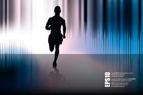 Sport illustration Stock Illustration