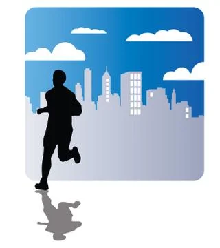 Sport illustration Stock Illustration