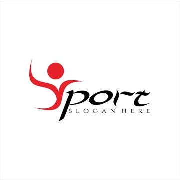 Sport logo concept Stock Illustration