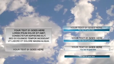 Sport Lower Thirds - After Effects Template Stock After Effects