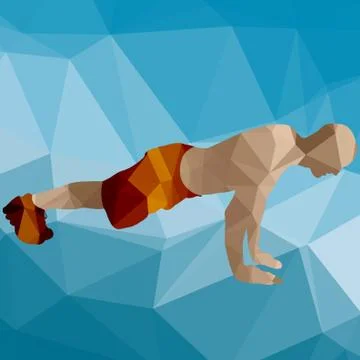 Sport man Stock Illustration