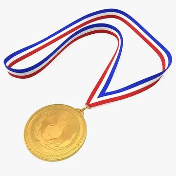Sport Medal 3D Model