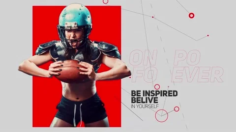Sport Minimal Intro 스톡 After Effects