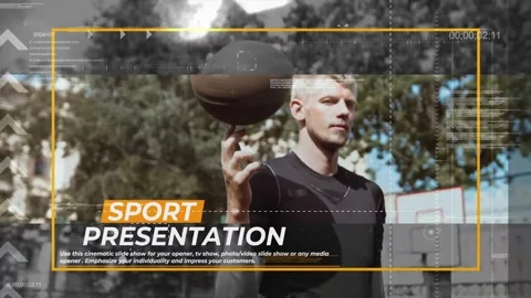 Sport Presentation for After Effects  After Effects	Stock