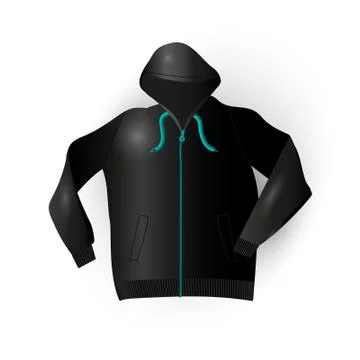 Sport raincoat in vector, eps Stock Illustration
