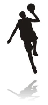 Sport silhouettes Stock Illustration