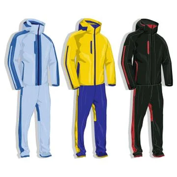 Sport suit vector. Stock Illustration