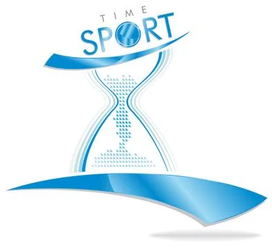 Sport time Stock Illustration
