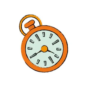Sport timer chronometer Illustrazione stock