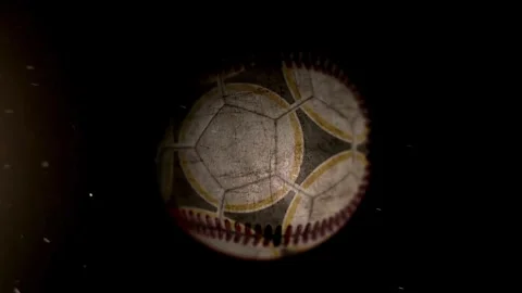 Sport Transformation Loop: Dynamic Animation of Sporting Balls Stock Footage 275594998