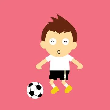 Sport vector cartoon Stock Illustration