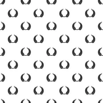 Sport wreath pattern seamless vector 스톡 일러스트