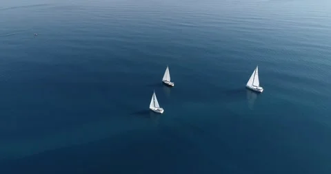 Sport Yachts Stock Footage 156940703