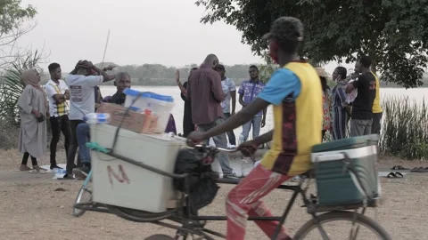 Sporting activities going on in Africa 動画素材 155974292