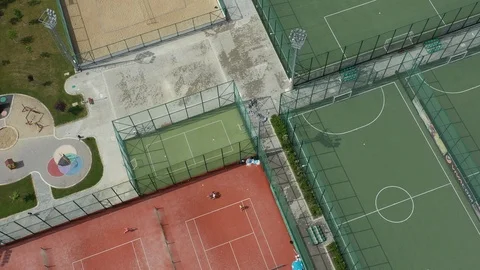 Sportna Sofia Park Stock Footage 116596069