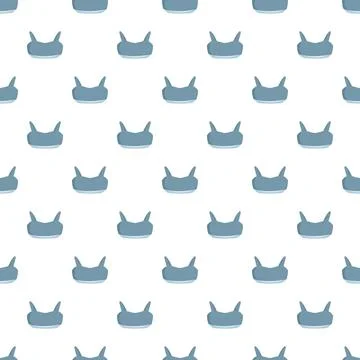 Sports bra pattern creating a seamless background Stock Illustration