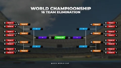 Sports Brackets Stock After Effects