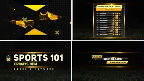 Sports Broadcast Pack Stock After Effects