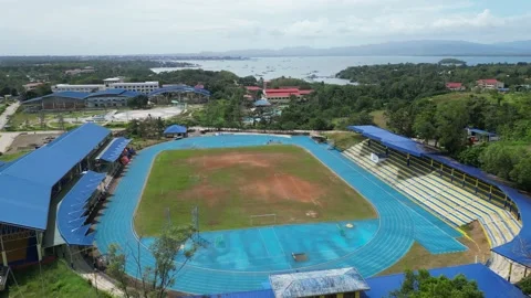 Sports Complex in Puerto Princesa Palawa... | Stock Video | Pond5