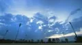 Sports Field Sunset HD Footage