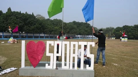 Sports in India Stock Footage 301449727