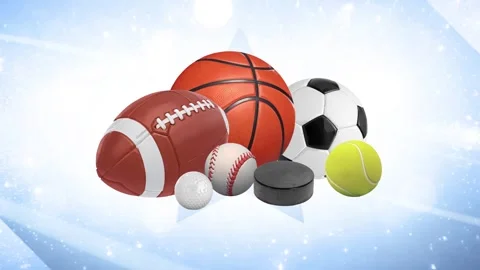 Sports items Stock Footage 281322846