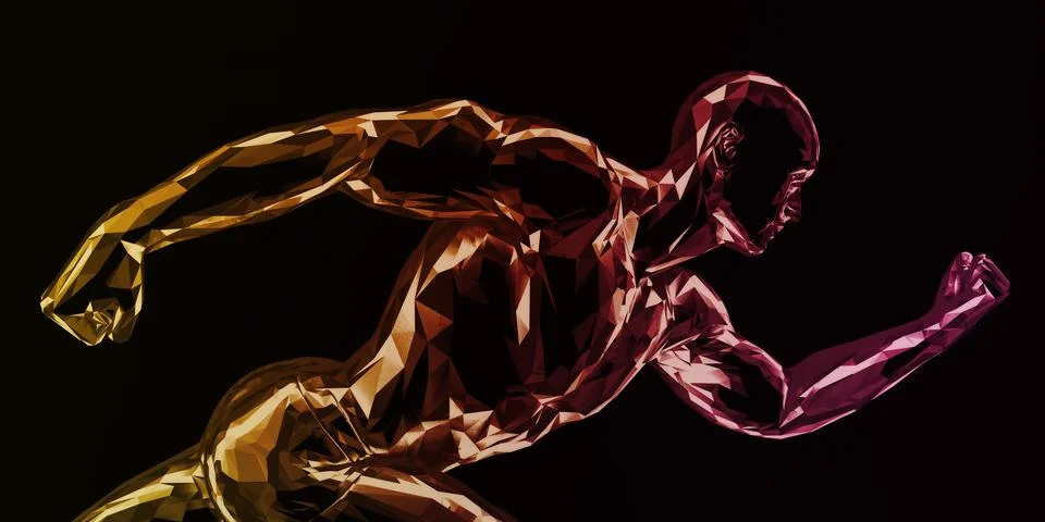 Sports Performance Training Elevates Athletic Fitness Levels Ilustración de archivo