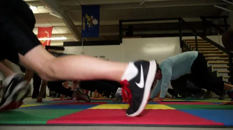 Sports training practicing Stock Footage 36739285