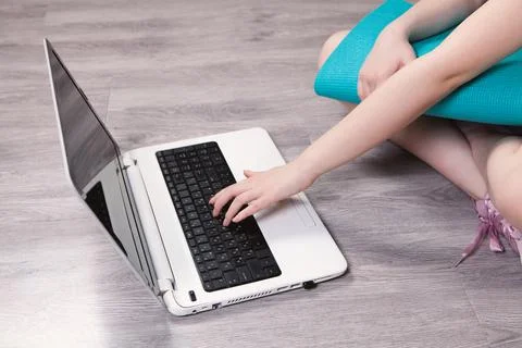 Sports training using the Internet Stock Photos