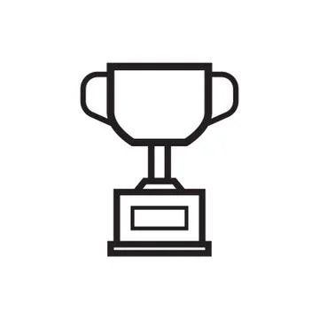 Sports Trophy Illustrazione stock