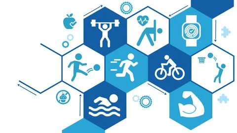 Sports vector EPS 10. Stock Illustration