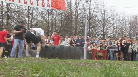 Sports weight Stock Footage 5303053