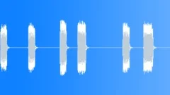 Sports Whistles Referee Pitched Up Whistle Plastic 3 Double 78Sound Effect
