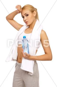 Sporty girl Stock Photos
