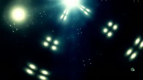 Spot Bulb Concert Light Flash 8 Stock Footage