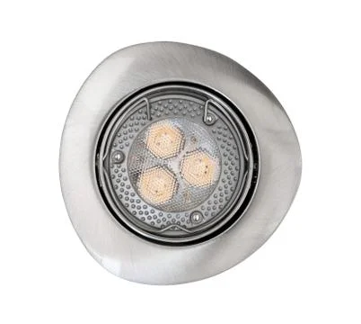 Spot ceiling led light on white background Stock Photos