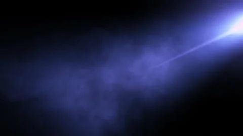 Spot light and smoke Stock Footage 128538892