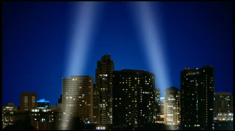 Spot light attraction Stock Footage 765163