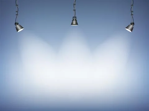 Spot light background. Vector. Stock Illustration