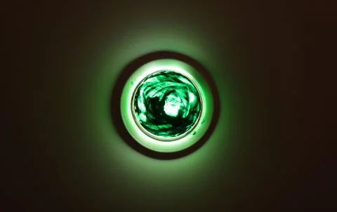 Spot light on the ceiling. Stock Photos