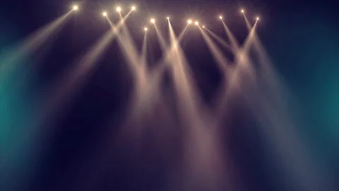 Spot light stage loop animation Stock Footage 182702190