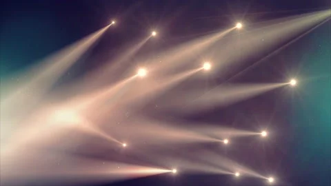 Spot light stage loop animation Stock Footage 182702414