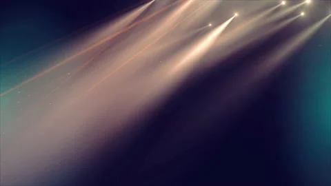 Spot light stage loop animation Stock Footage 182702425