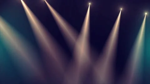 Spot light stage loop animation Stock Footage 182703671
