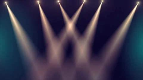 Spot light stage loop animation Stock Footage 182714173