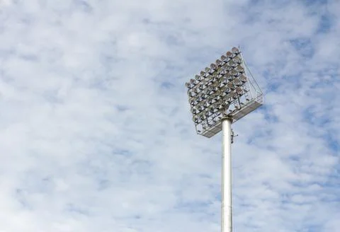 Spot-light tower Stock Photos