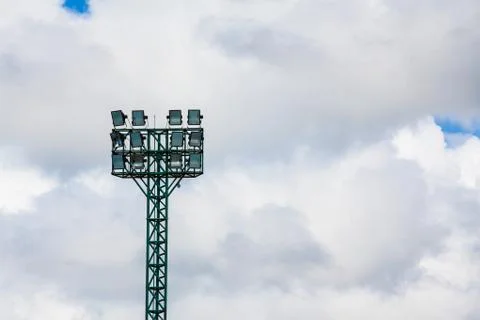 Spot-light tower Stock Photos