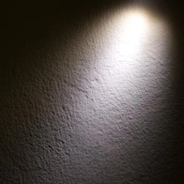 Spot light on wall abstract backdrop Stock Photos