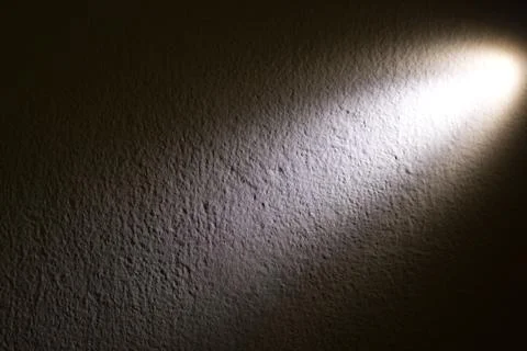 Spot light on wall abstract backdrop Stock Photos